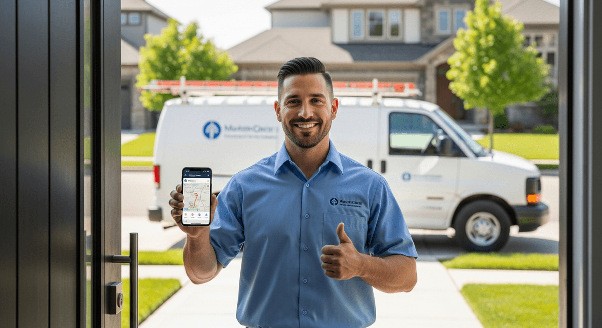 No Installation Appointment — Your Techs Are the Trackers