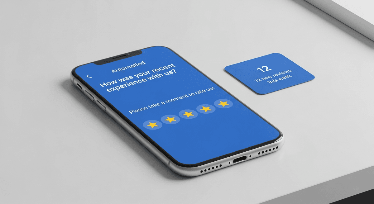 Set It Once. Collect Reviews Forever.