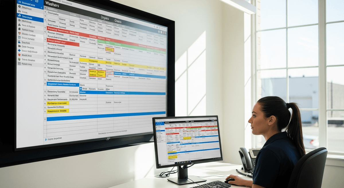 Smart Scheduling for Tight Appliance Service Windows