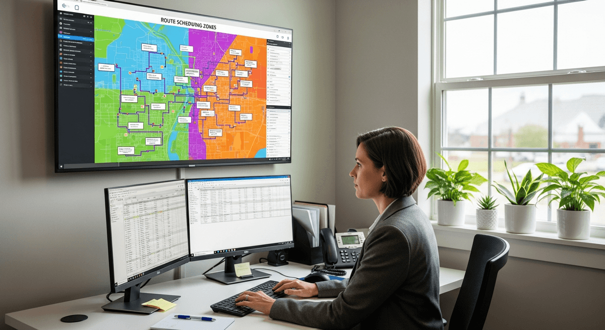 Smart Route Scheduling for Maximum Stops Per Day